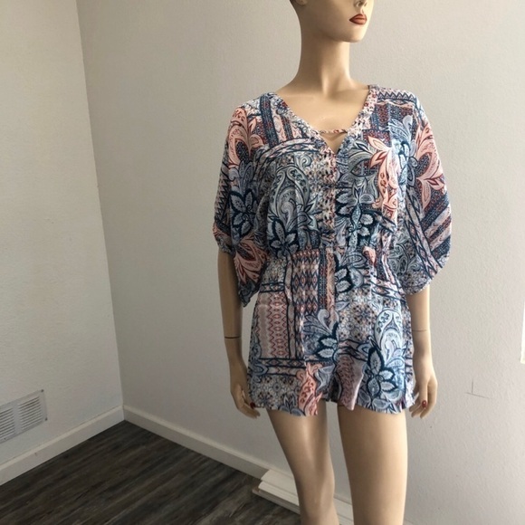 Minkpink Romper multi color long sleeve size:S - Picture 13 of 13